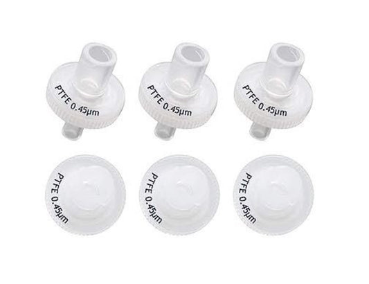 Replacement 13mm Filters - Hydrophobic PTFE  (0.22µm, 0.45µm, 1.0µm, 5.0µm)